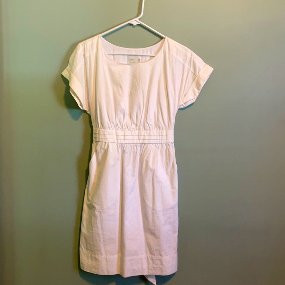 White Anthro Dress